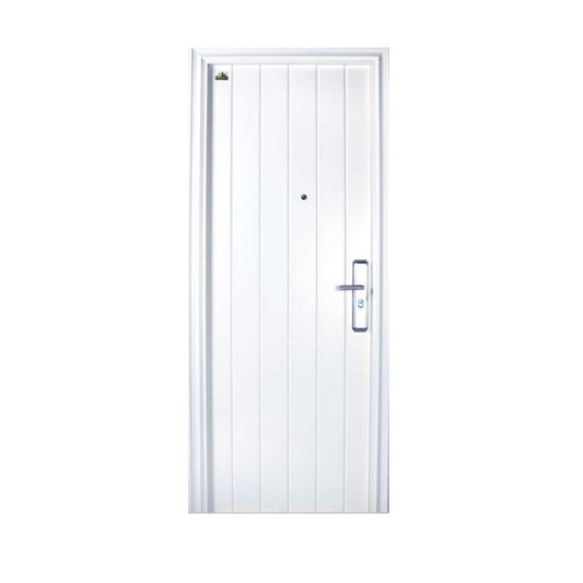 5 CM x 90 CM x 220 CM / FORTRESS PRIME 90.02 SINGLE DOOR Pintu Baja White Set