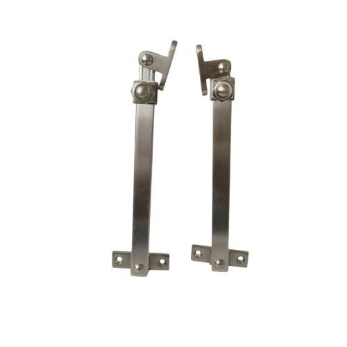 8 IN / DOLPHIN Lamskar Hak Angin Penahan Jendela Stainless Set