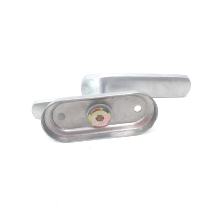 COBZ Rambuncis Handle Slot Grendel Kunci Jendela Universal SS Silver