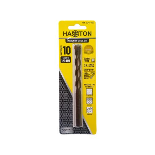 10 MM / HASTON Masonry Drill Bits Mata Bor Beton Tembok Dinding