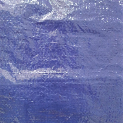 3 M x 4 M / TM A5 Terpal Tarpaulin Tutup Plastik PVC Biru Silver