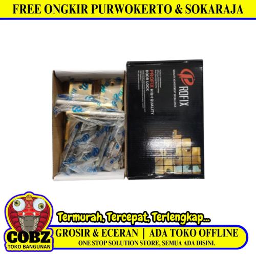 PROFIX GP / SN Handle Door Lock Tarikan Handle Kunci Pintu Tanggung Set