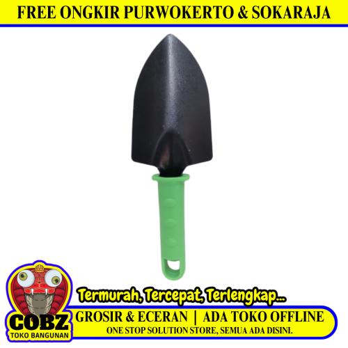 9 IN / NM Sekop Taman Kebun Media Tanaman Mini Hijau