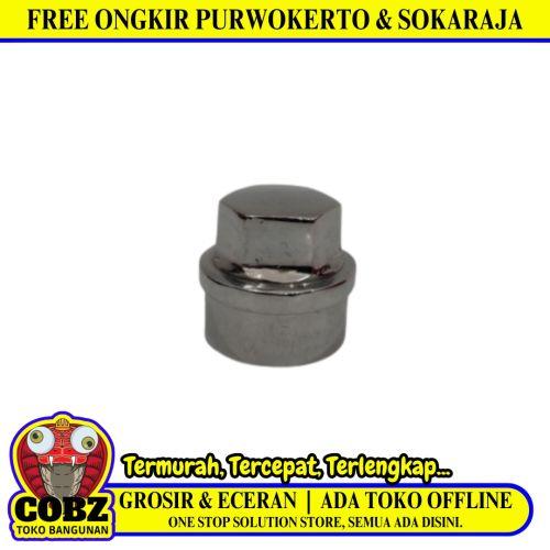 3/4 IN / TM Dop Drat Dalam Sambungan Fitting Tutup Pipa Stainless