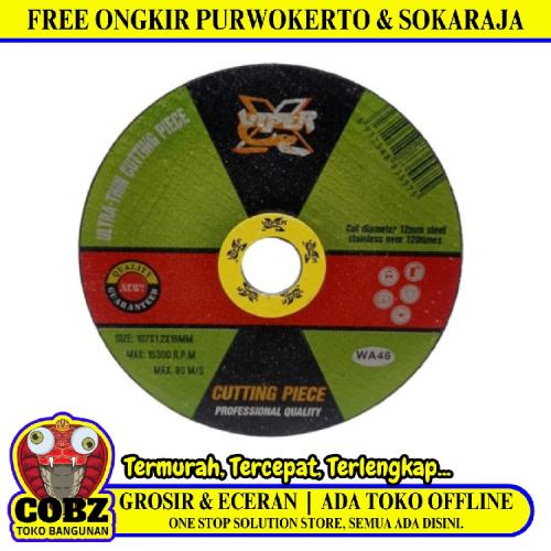 4 IN/ VIPER WA46 Metal Grinding Mata Gerinda Potong Cutting Besi Baja