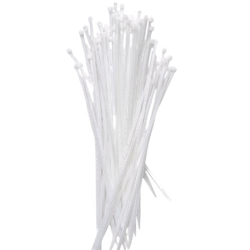 3.6 MM x 250 MM / SW Kabel Cable Ties Tali Ripet 25 CM Putih Pack