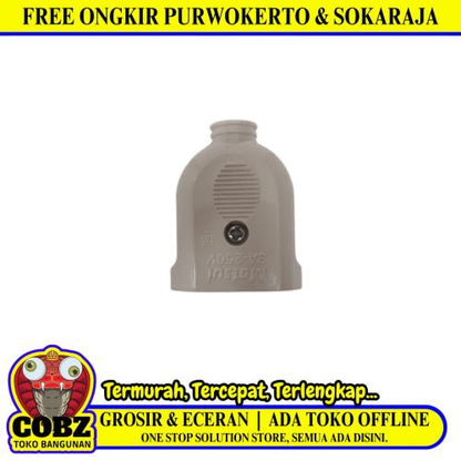 MATSUI Steker Jek Colokan Kabel Listrik Cewek Kontra Gepeng Putih