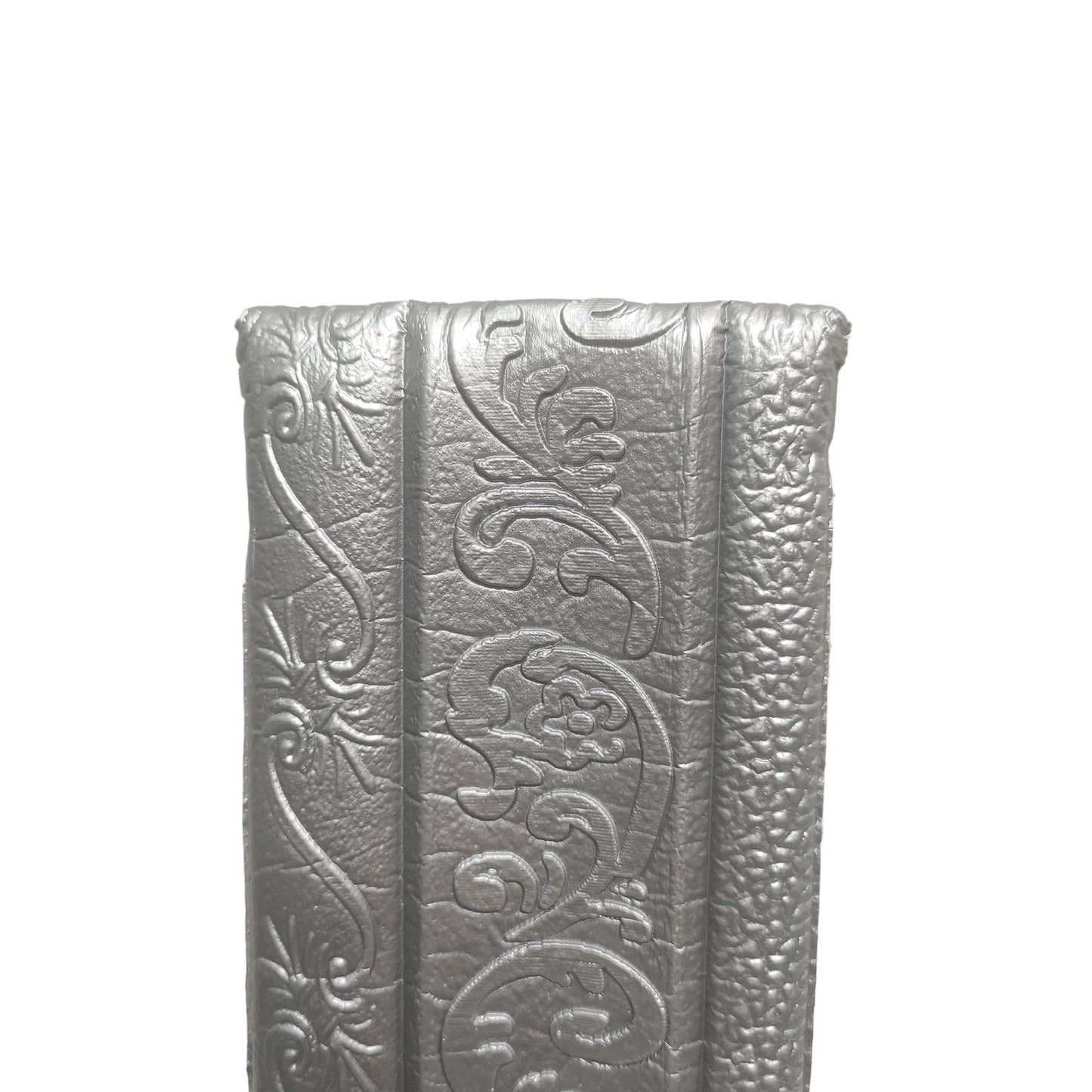 8 MM x 8 CM x 115 CM / COBZ LIST-B86H Wallpaper Foam Sticker Corak Abu Tua Lembar