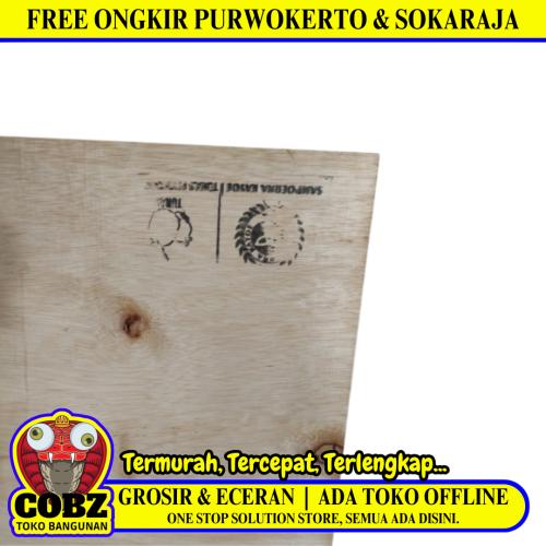 4 MM X 120 CM X 240 CM / TM Triplek Multiplek Papan Biasa Lembar