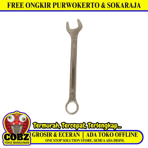 22 MM / TM  Kunci Ring Pas Kombinasi Combination Wrench Chrome