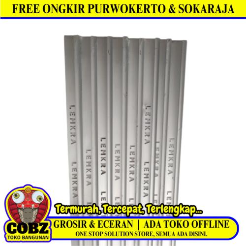 1 CM X 3 CM X 250 CM /LEMKRA Tile Trim Lis List Keramik Granit Aluminium Silver Batang