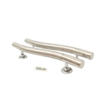 33 CM / SAHABAT Tarikan Pegangan Pull Handle Pintu Stainless Silver Set