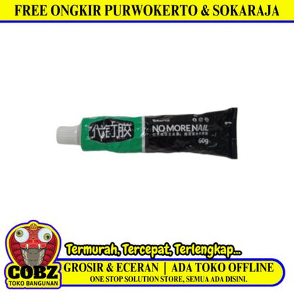 60 ML / TM NO MORE NAILS Lem Pengganti Anti Paku Serbaguna Tube