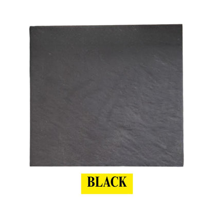 40 CM x 40 CM / IMPRESSO ROCKY Keramik Lantai Teras Garasi Matte Black Dus