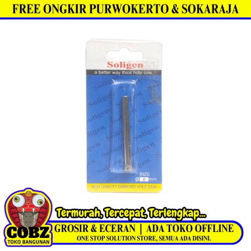 6 MM / SOLIGEN Granite Drill Bits Mata Bor Beton Tembok Dinding Granit