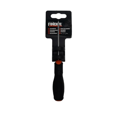 3 IN / FINDER Obeng Radio Screwdriver One Way Minus Gagang Karet