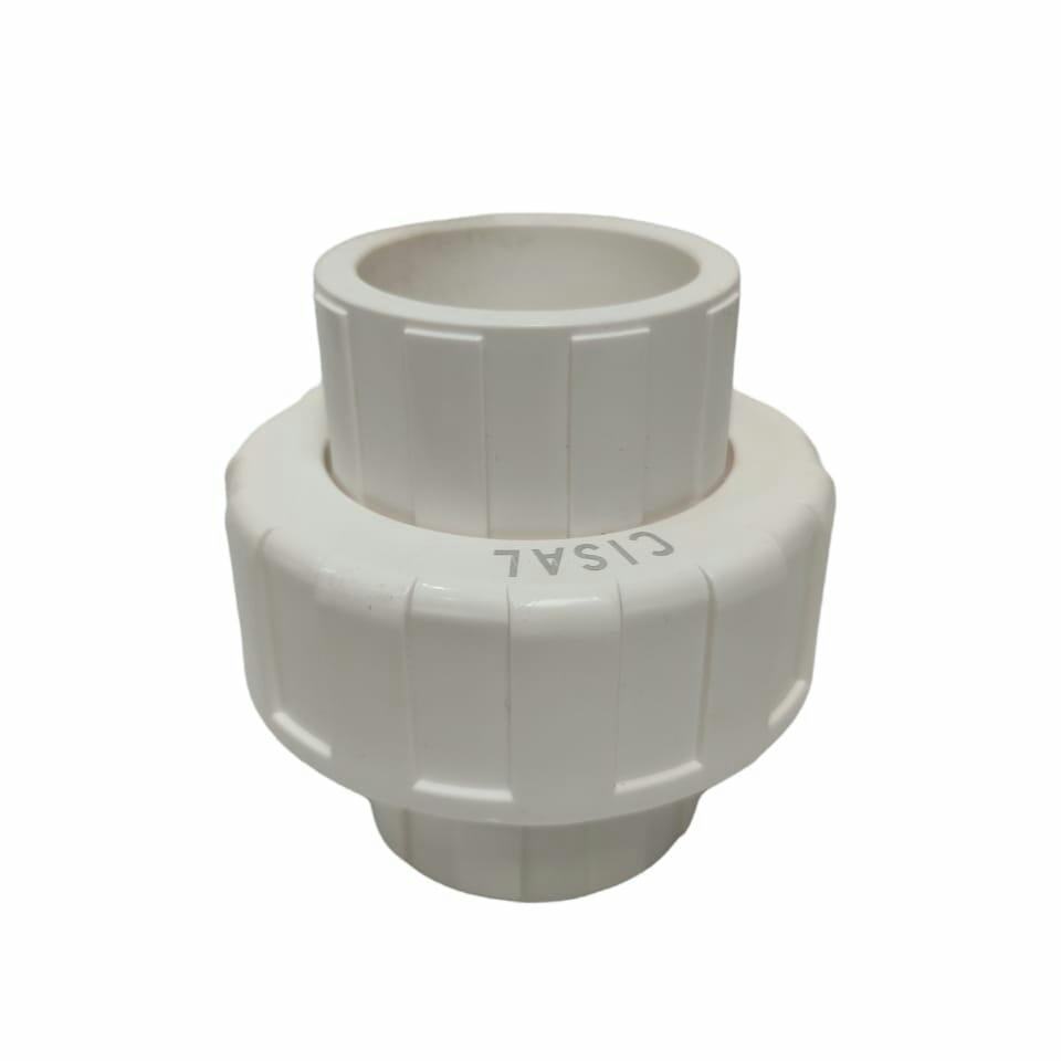 1 1/4 IN / CISAL Water Mur Moor Polos Union Socket Plastik PVC