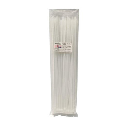 3.6 MM x 300 MM / ZZ ONE Kabel Cable Ties Tali Ripet 30 CM Putih Pack