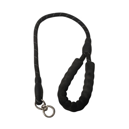 80 CM / COBZ Kalung Tali Tuntun Anjing Kucing Hewan Peliharaan Hitam