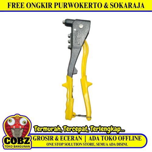 10 IN / HASTON ART 4160-100 Tang Hand Riveter Tembakan Paku Keling Aluminium