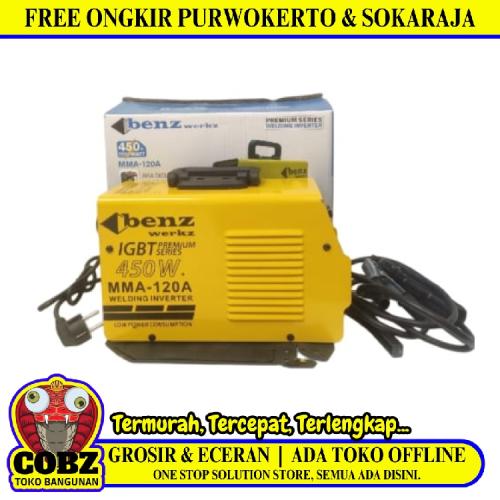 450 WATT / BENZ WERKZ PREMIUM Trafo Las Listrik Inverter Welding Machine