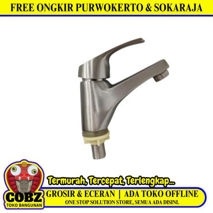 1/2 IN / COBZ KWB-804 Kran Air Sink Wastafel Bak Cuci Piring Stainless