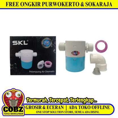 3/4IN/SKL Pelampung Otomatis Torrent Water Level Control Stop Kran Set