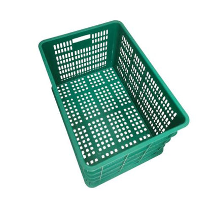 606 MM x 430 MM x 377 MM / ATARI 9208 L Krat Industri Keranjang Buah Rongga Green