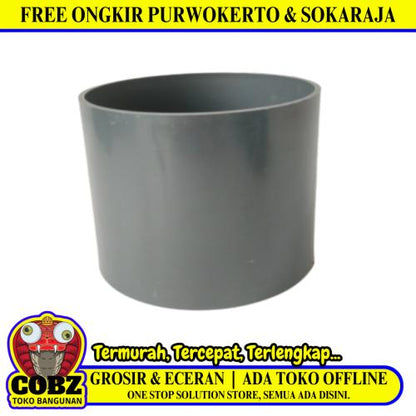 4 IN / TM Sok Shock Socket Sambungan Fitting Pipa PVC