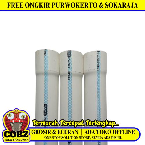 3 INCH / RUCIKA WAVIN AW Lis Biru Pipa Pralon Paralon PVC Per Batang