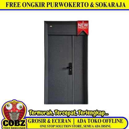 5 CM x 120 CM x 240 CM / FORTRESS SHD 120.03 MOM & SON Pintu Kamar Mandi Baja Set