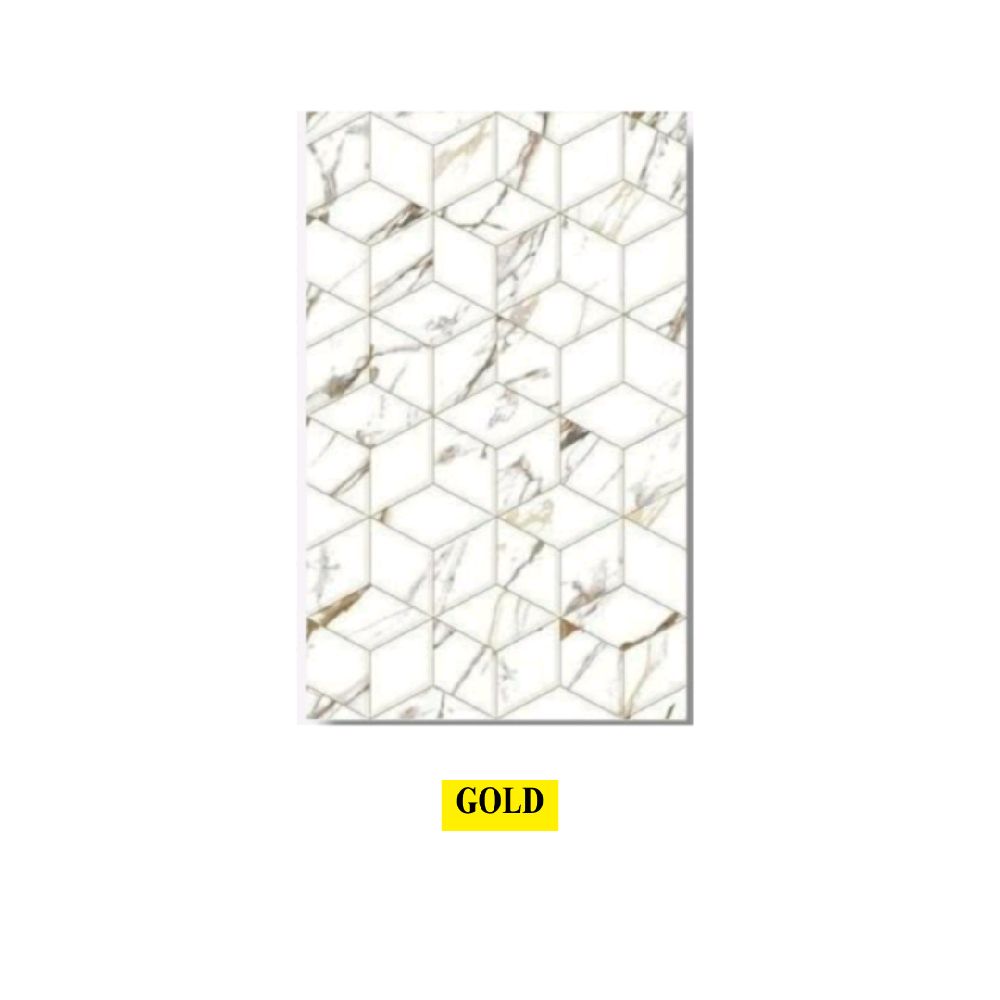 25 CM x 40 CM / ASIA TILE EVEREST DECOR Keramik Dinding Kamar Mandi Glossy Grey Dus