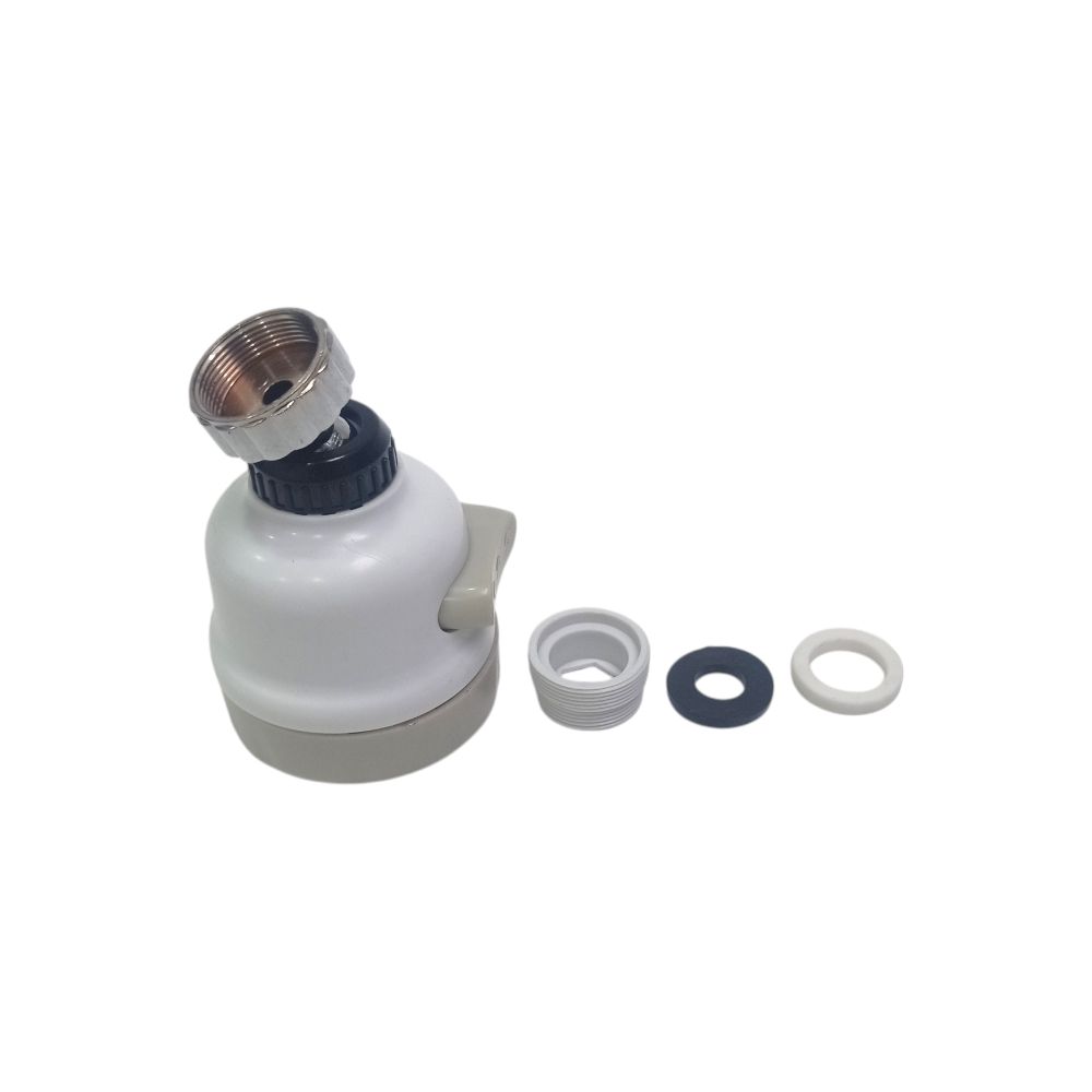 HOME NEEDS Konektor Sambungan Kran Wastafel BCP Sink 2 Mode Plastik PVC