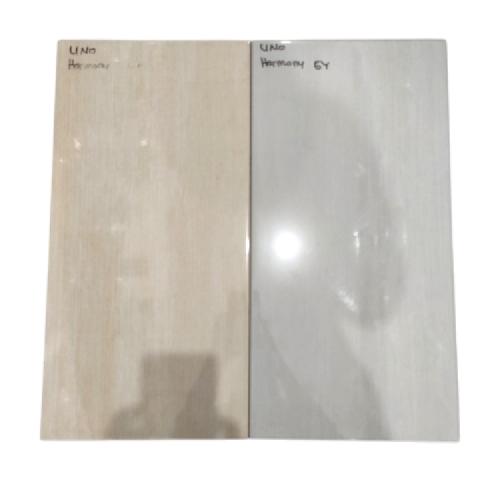 25 CM x 50 CM / UNO HARMONY Keramik Dinding Kamar Mandi Glossy Grey Dus