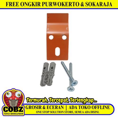 COBZ Klem Bracket Begel Jepit Hak Wastafel Cuci Tangan Besi