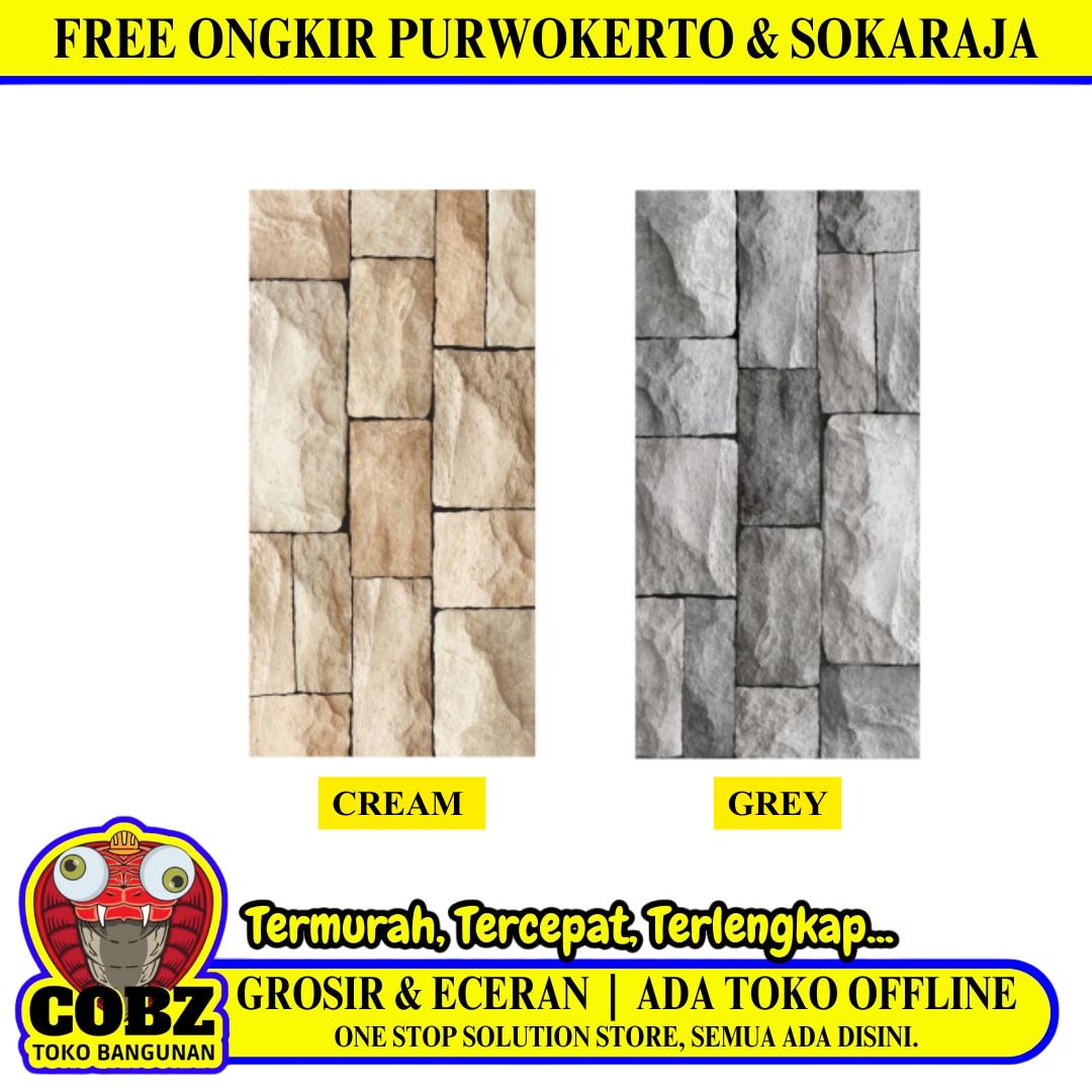 20 CM x 40 CM / ASIA TILE GENOA Keramik Dinding Dapur Teras Matte Dus