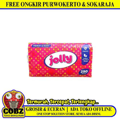JOLLY Tissue Tisu Wajah Halus Lembut 2 Ply 250 Sheets