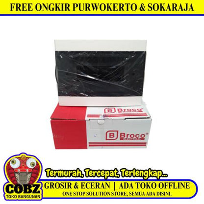 8 GRUP / BROCO Box MCB Wadah Tempat MCB Pemutus Arus Sekring Listrik