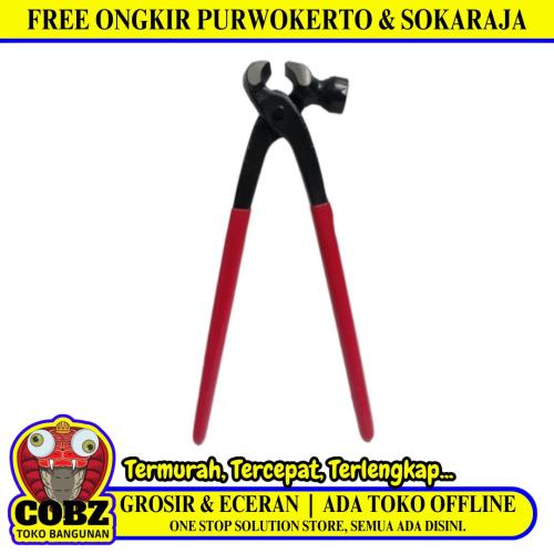 10 IN / TOWER PINCER Catut Tang Kakak Tua Alat Potong Kawat Gagang Karet