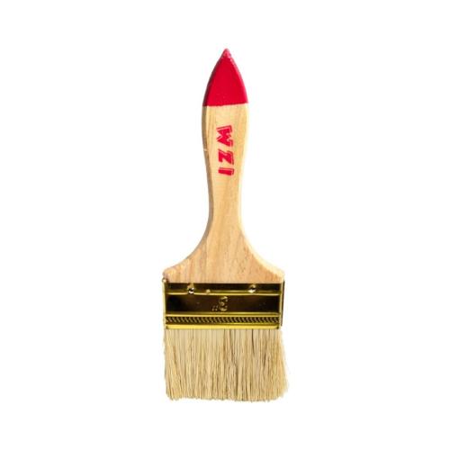 3 IN / IZM Kuas Cat Tembok Kayu Besi Air Acyrlic Paint Brush