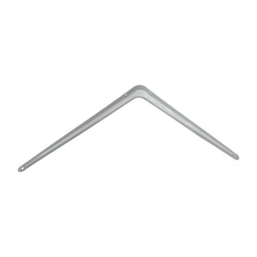 10 IN x 12 IN / TM Siku Rak L Shelf Brackets Penyangga Putih Tipis