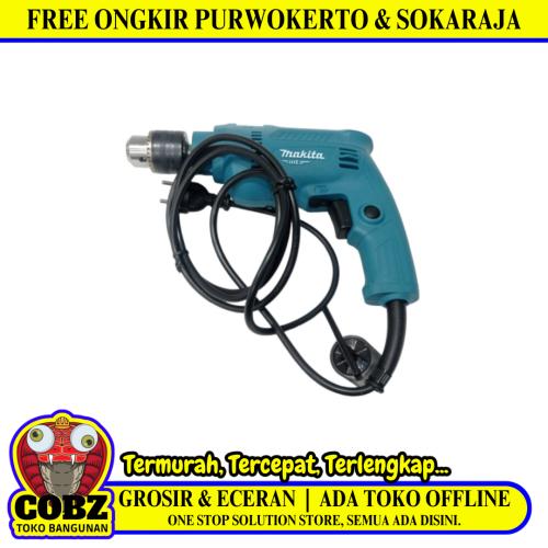 MAKITA M0801B Mesin Bor Tangan Drill 2 Way Kabel Set