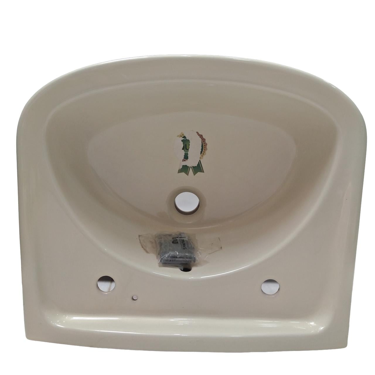 48 CM x 41 CM x 24 CM / DUTY Wastafel Cuci Tangan Besar Ivory Keramik