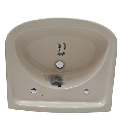 48 CM x 41 CM x 24 CM / DUTY Wastafel Cuci Tangan Besar Ivory Keramik