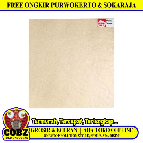 40 CM x 40 CM / ASIA TILE OSCAR Keramik Dinding Dapur Teras Matte Brown Dus