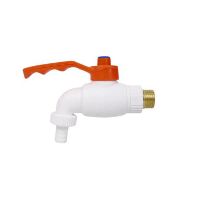 1/2 IN / LUPEX Kran Air Tembok Taman Kamar Mandi Plastik PVC