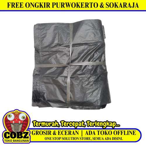 28 CM x 37 CM / TM Plastik Kresek Loss Kiloan Hitam Kg