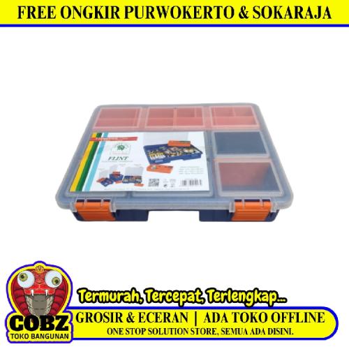 29 CM x 22 CM x 6 CM / KENMASTER1447 Tool Organizer Box Kotak Perkakas