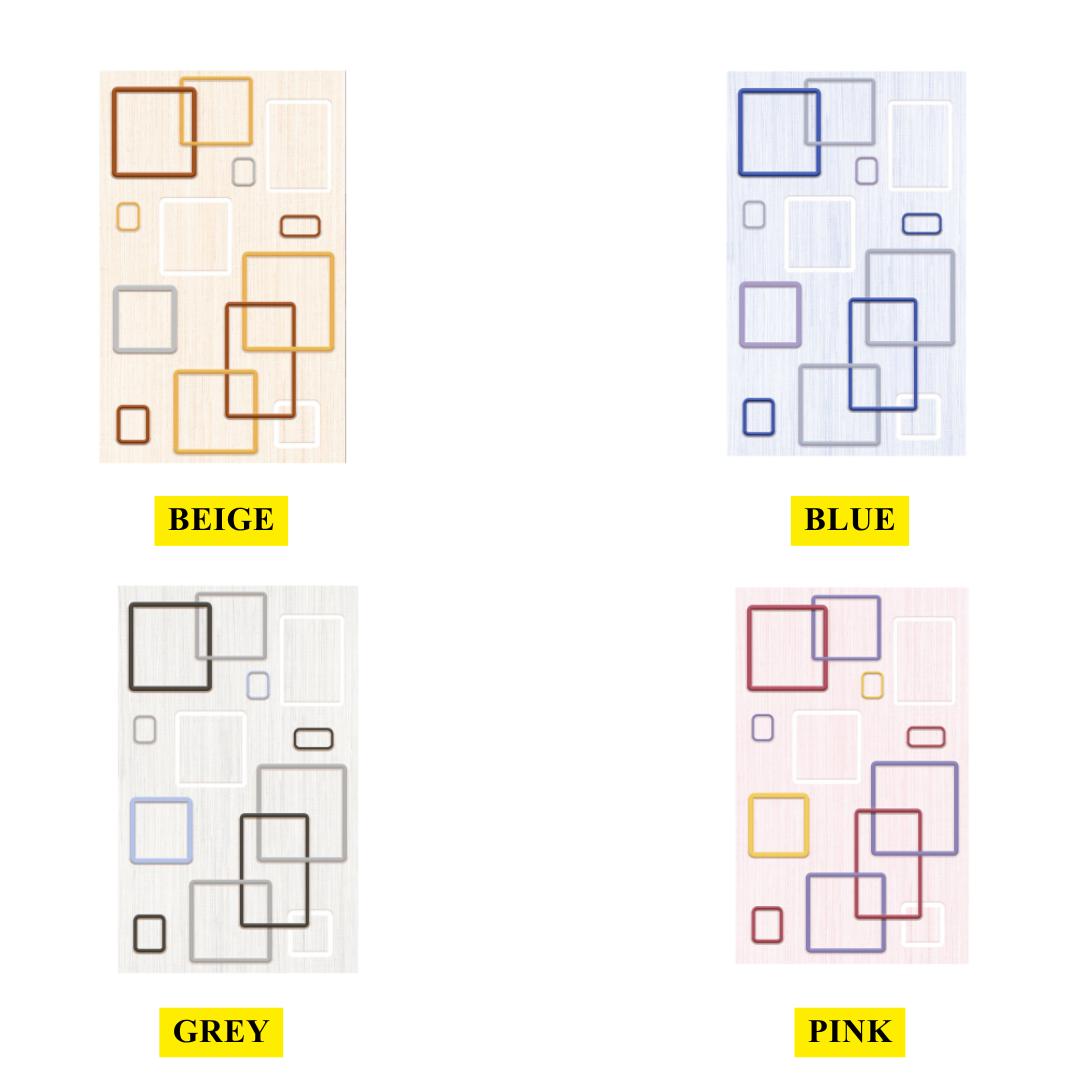 25 CM x 40 CM / UNO QUEBEC Keramik Dinding Glossy Dus