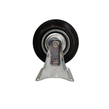 5 IN / TRIPLE-S Roda Mati Trolly Gepeng Plat 120 MM Karet Hitam